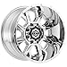 Gear Alloy 742C Kickstand 20×9 6×135/6×139.7 +18mm Chrome Wheel Rimthumb 1