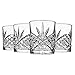 James Scott Double Old Fashioned Glasses, Set of 4, Europen Design with Gift Box, 11oz glasses