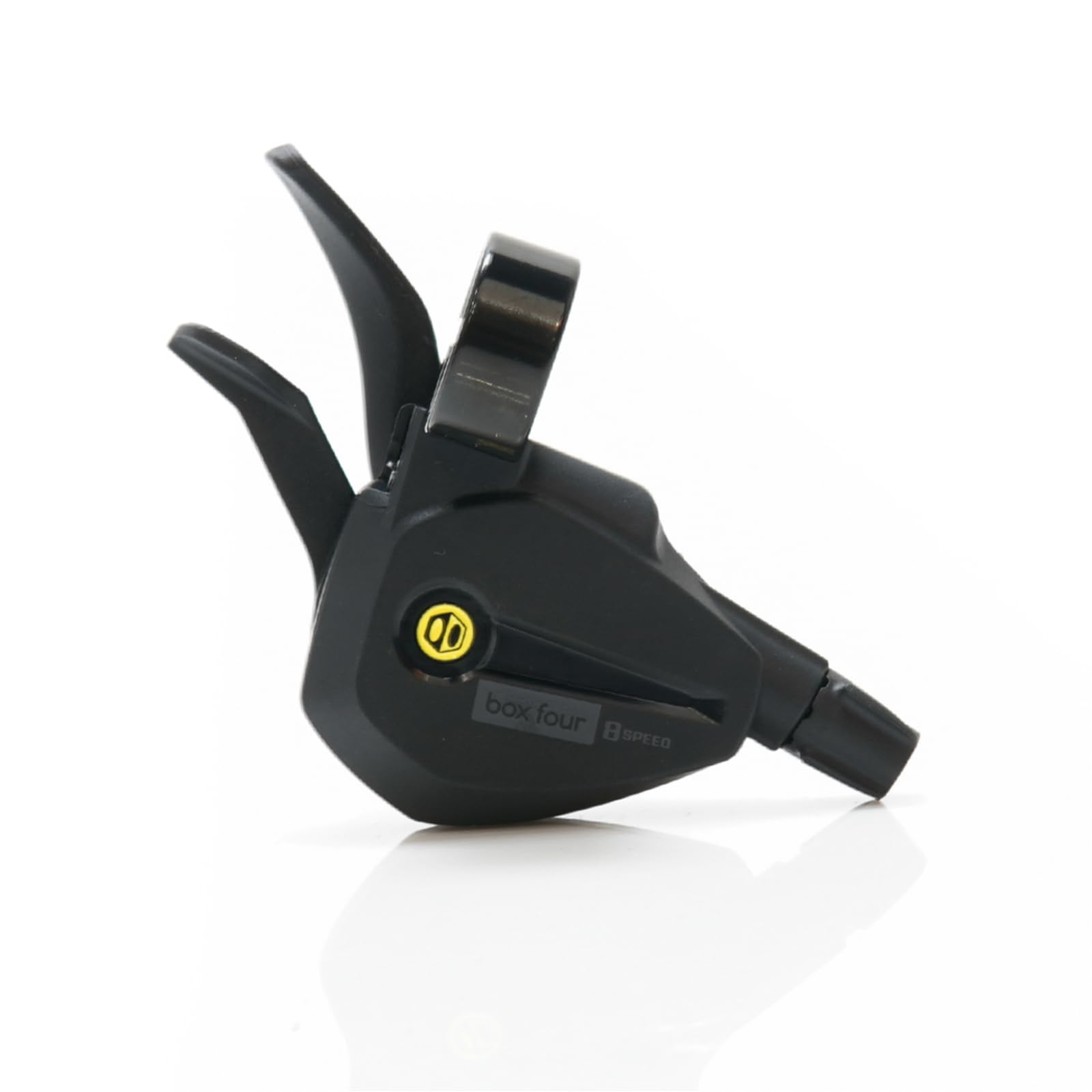 Box Four 8 Speed Multi Shift Non E-Bike Shifter 2 Piece Pull Lever up to 3 Gears Per Click Bicycle Shift Lever Cable for Mountain Bike Shifters, MTB, Bicycle Gear Shifter Cycling