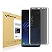 Skypat 92828 Samsung Galaxy S8 Screen Protector (Full Coverage) (Case Friendly), (3D Full Curved Edge) (Tempered Glass) Privacy Screen Anti-Peeping Protector