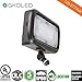 GKOLED 45W Outdoor Security LED Flood Lights 120-277V, Waterproof, 150W PSMH Equivalent, 5400 Lumens, 5000K Daylight White, 70CRI, UL-Listed, 1/2