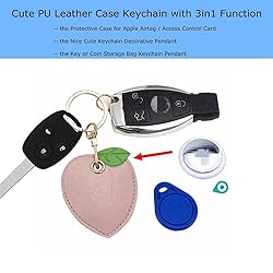 Tomcrazy 3in1 Cute Protective Case for Apple Airtag