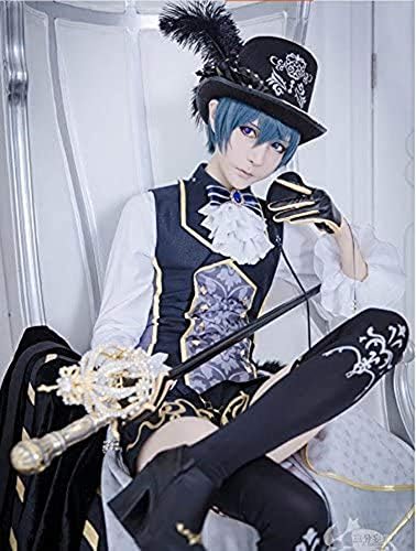 黒執事 コスプレ アニメ シエル ファントムハイヴ 死神日覚 夢王国と眠れる100人王子様 太陽覚醒着物 豪華 セット アニメ衣装 男 コスチューム 衣装 イベンド Xl キット お気にいる 仮装 お祭り Cosplay