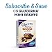 Glucerna Mini Treat Bars, To Help Manage Blood Sugar, Chocolate Caramel, 0.70 Ounce Bar, 36 Count (Packaging May Vary)