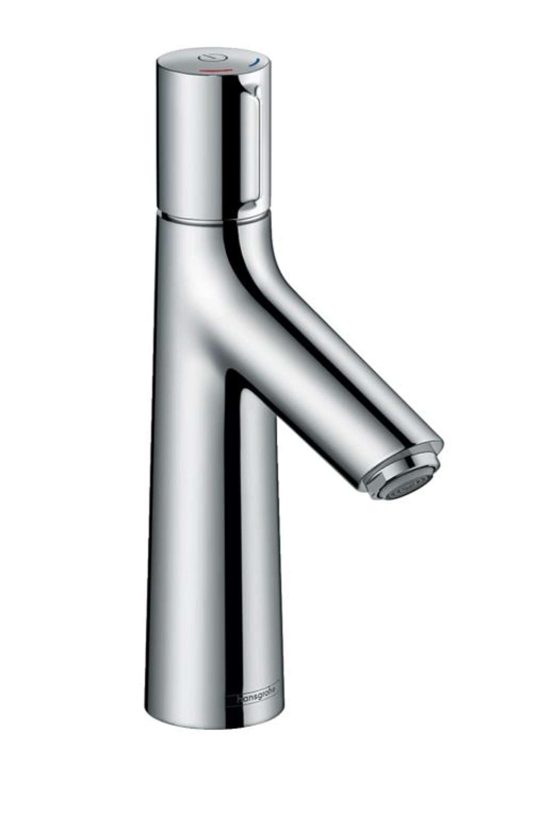 hansgrohe Talis Select S basin mixer tap 100 with start/stop push button and pop up waste, chrome 72042000