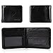 FLY HAWK by Fold Wallets for Men,RFID Moneyclip Front Pocket Wallets Purse for men Black Wallets