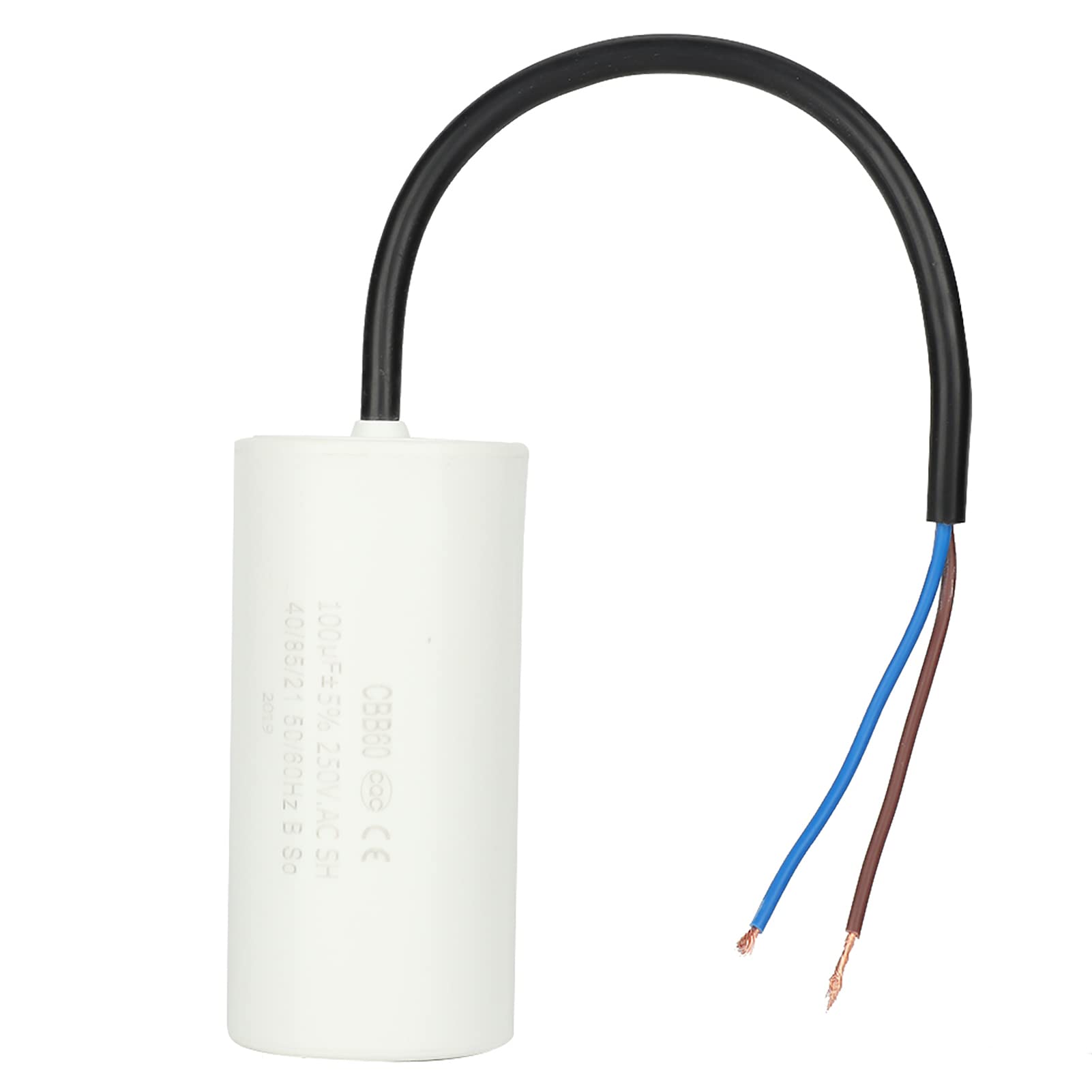 CBB60 250V AC Run Capacitor,100uf Start Run Motor Capacitor,for the Start-up of Single-phase Motors with Frequency of 50Hz and 60Hz