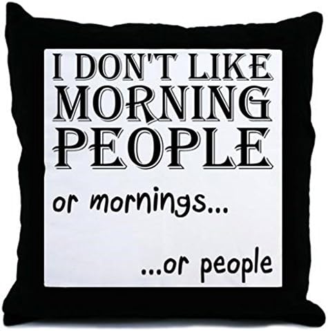 Jumkim Dont Like Morning People Pillow Covers Pillowcases