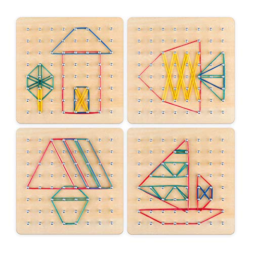 2 Coogam+Geoboard+Mathematical+Manipulative+Material