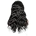 Eayon hair Body Wave Lace Front Wigs Hand Made 130% Density Brazilian Virgin Remy Human Hair Wigs with Baby Hair 22Inch Natural Color