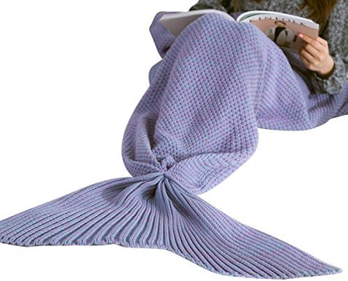 Mermaid Tail Blanket for All Seasons Sleeping Bag Super Soft Mermaid Blanket