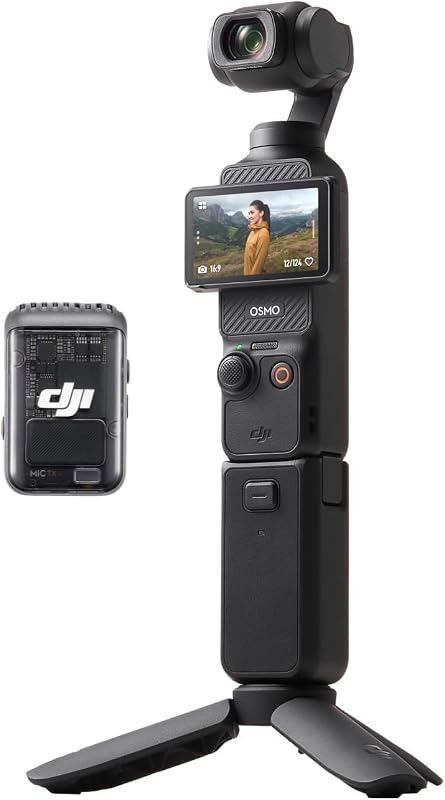 Osmo Pocket 3 Creator Combo, fotocamera con CMOS 1'' e video 4K/120fps