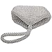 AIJUN Women's Rhinestone Purse Evening Bags Sparkly Glitter Triangle Clutch Purses for Women Evening Party Prom Cocktail,1920s Purse