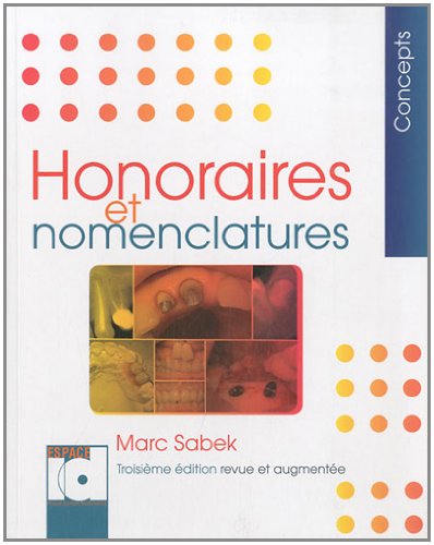 Honoraires et nomenclatures