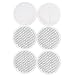KEEPOW 6 Pcs Mop Pads Replacement for Bissell 2124 2039A Spinwave Hard Floor Mop (2 Soft Touch Pads + 4 Scrubby Pads) primary