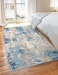 Lahome Modern Abstract Area Rug - 3x5 Washable Rug