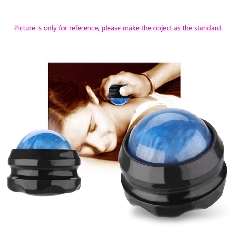 Manual Massage Ball,Anself Back Roller Massager Pain Relief Body Secrets Massage Roller Relax Ball for Thanksgiving/Christmas Gift (Blue): Health & Personal Care