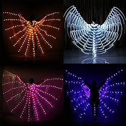 Ochine Belly Dance Wings LED Butterfly Angel Wings