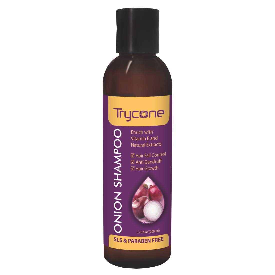 Buy Trycone Onion Shampoo For Hair Growth With Vitamin E Natural