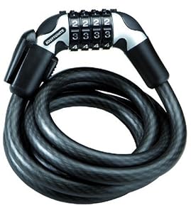 Image of Kryptonite Kryptoflex 1218 Combo Cable Bicycle Lock (1/2-Inch x 6-Foot)