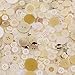 Swpeet 650 Pieces Assorted Sizes Resin Buttons 2 and 4 Holes Round Craft Buttons for Sewing DIY Crafts Manual Button Painting (Shell Color)