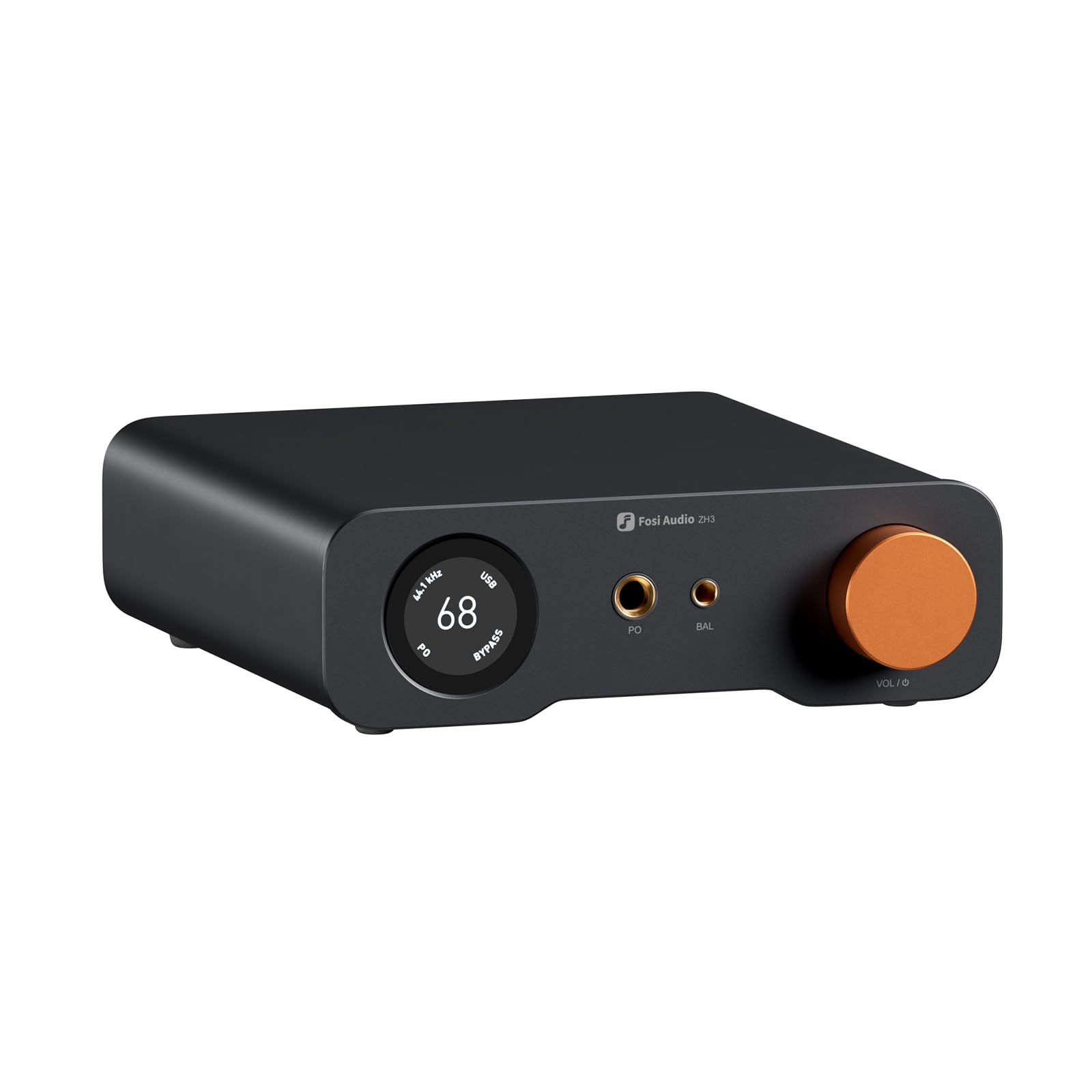 Photo 1 of Fosi Audio ZH3 DAC Headphone Amp, Fully Balanced Preamp with AKM4493SEQ XMOS XU316 PCM 768kHz for Amplifiers, USB/Optical/COAX/RCA/12V Trigger Input, XLR/RCA/4.4mm/6.35mm Output with Remote