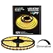 LEDJump Bright High Power Ouput Lumen Flexible 300 LED Light Strip Ribbon 16 Ft 5 Meter 3M Tape Warm White 2500-2700k 12V Dimmable Tape Light