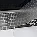 MOSISO Protective Keyboard Skin Compatible MacBook 12 Inch with Retina Display A1534 (Newly Version 2017/2016/2015), Clear