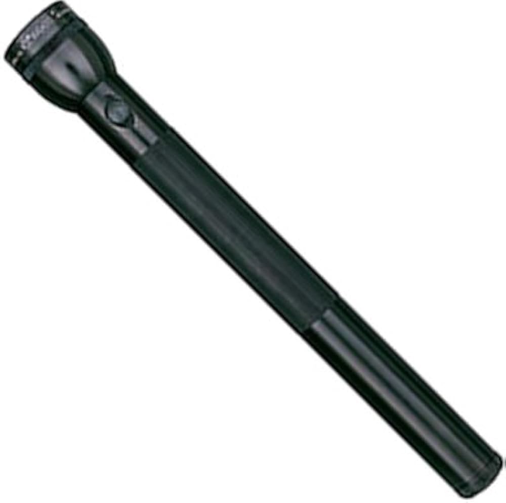 Maglite S6d016 6-D Cell Heavy Duty Flashlight Black 136 Lumens 295m Beam