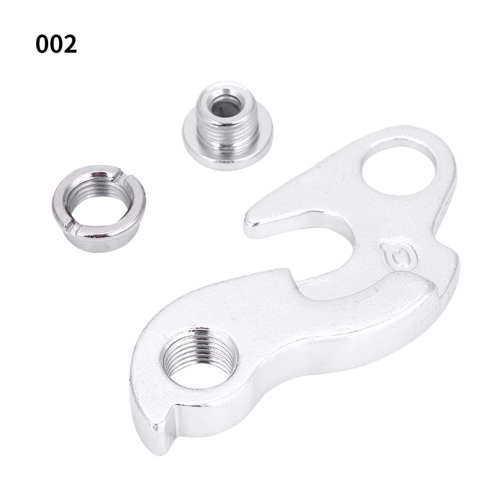 Rear Gear Hanger, 1pc Cycling ycle Aluminium Alloy Rear Gear Mech Derailleur Hanger Hook Dropout Frame(002)