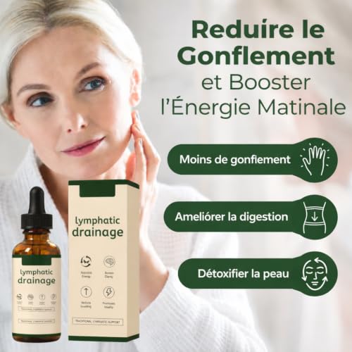 Lymphatic Drainage Drops Easy To Use Lymphatic Draining Drops Suitable For All (1 Bottle)