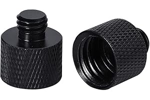 Tripod Screw Adapter 5/8" Female to 1/4" 3/8" Male for Mic Stand Tripod Microphone Holder Photographic Equipment