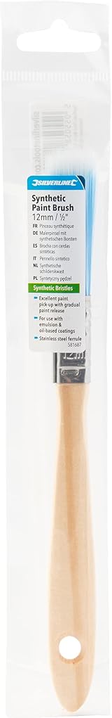 Silverline Paint Brush Synthetic 12mm / 1/2 inch (581687) view 3