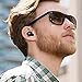 Bluetooth Headphones Magnetic Charging Invisible In Ear Earpiece Wireless Earphone Mic Hands-Free Calls Stereo Single Headset Sports Earbuds for iPhone Android Smartphones, Black