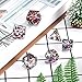EBOOT Polyhedral 7-Die Dice Set for Dungeons and Dragons with Black Pouch (Transparent Multicolor)