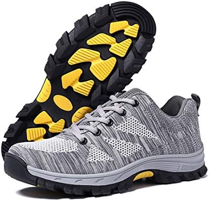 Non Slip Comfortable Work Safety Shoes Steel Toe Durable Durability Sportswear Composite Protect Toe for Men Women Summer Spring Shoes