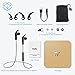 Wireless Earbuds, TaoTronics Bluetooth Headphones with Lightweight Compact Construction, Cordless 4.1 Earphones with Durable Aluminum Alloy Build (Inline Controls – Only 0.53 oz)
