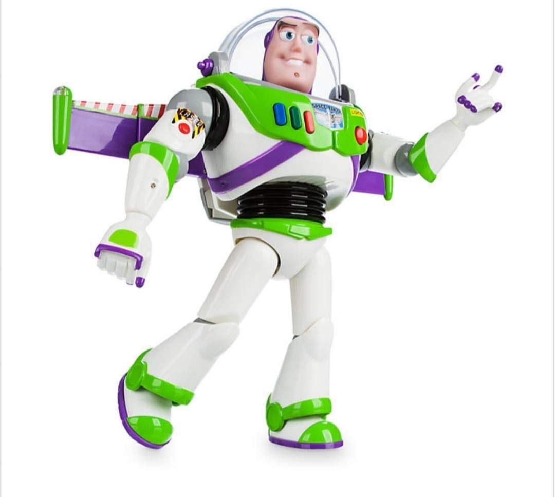 Disney Toy Story Buzz Lightyear Talking Action Figure with Lights