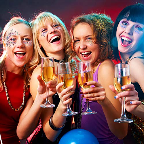 image for PartyKindom 6 Boxes Body Chunky Glitter for Festival Party Glitter Cos