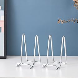 Plate Holder Easel Display Stand - 6 inch Metal