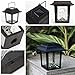 Forthcan Solar Hanging Lantern Lights Outdoor,Solar Lantern with Handle and 30 Warm White LEDs Solar Table Lamp for for Lawn Patio Yard Pathway Walkway Courtyard Garden (Warm White)