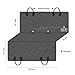 WENFENG Pet Seat Cover, Waterproof & Scratch Proof Dog Car Seat Covers, Hammock Convertible, Non-Slip Backing with Seat Anchors, Machine Washable Backseat Cover for Cars, Trucks and SUVS