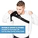 Shoulder Brace for Women and Men - Left or Right Shoulder Support Brace for Rotator Cuff AC Joint Dislocated Shoulder - Adjustable Neoprene Compression Shoulder Sleeve