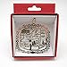 New York State Brass Christmas Ornament Souvenir Gift