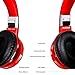 Ausdom AH2S Bluetooth Wireless Headphones with Microphone,On Ear Stereo Foldable Gaming Headset V4.0 for Pc Mac Mobile Phones Men Kids Girls