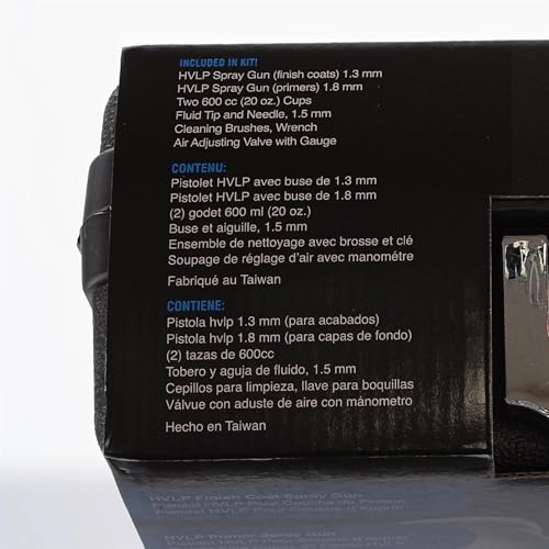 StartingLine HVLP Complete Auto Painting and Priming Kit 802343 - 1 Each photo 12