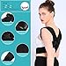 Posture Corrector Brace and Clavicle Support Straightener for Upper Back Shoulder Forward Head Neck Aid, Improve and Fix Poor Posture for Women Men (L(35''-48'' Chest))