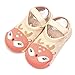 Dicry 6 Pairs Baby Girl Non Skid Slip Mary Jane Socks No Show Ankle 24-36 Months Infant Toddler