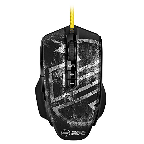 Mouse Sharkoon SHARK ZONE M50 Sensor Laser, Software Omron com Painéis Laterais Intercambiáveis