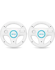 MPTECK @ 2x Volanti Volante Da Corsa del controller Per Nintendo Wii Remote Mario Kart Auto da Corsa Gioco